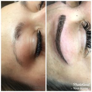 Microblading Vorher Nachher Vergleich